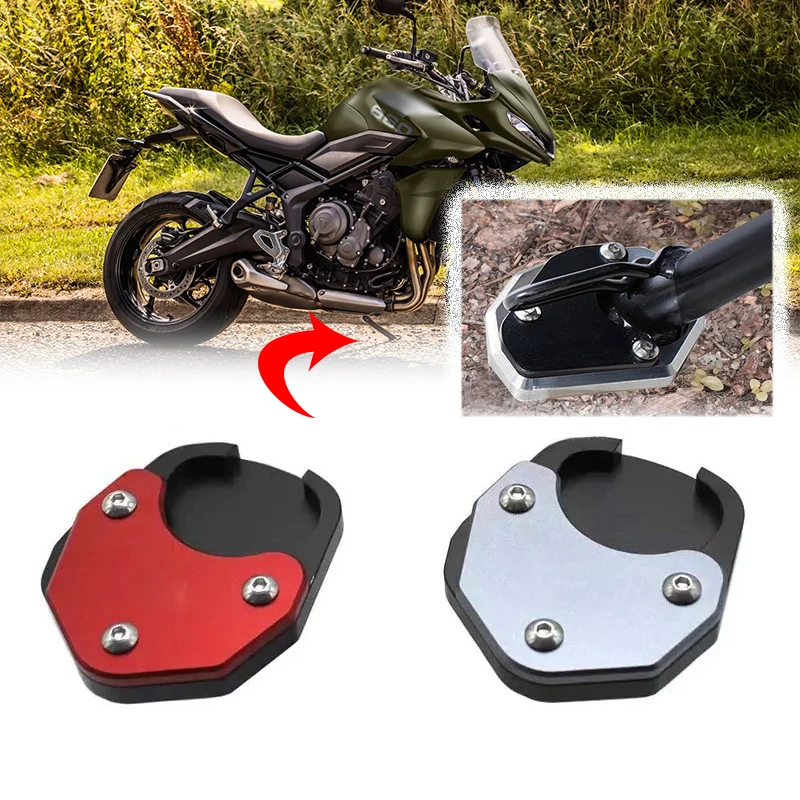 For tiger660 Tiger Sport 660 2022-2023 Motorcycle Accessories Enlarge Plate Pad Enlarging Side Stand Bracket Enlarges Widens Pad
For tiger660 Tiger Sport 660 2022-2023 Motorcycle Accessories Enlarge Plate Pad Enlarging Side Stand Bracket Enlarges Widens Pad