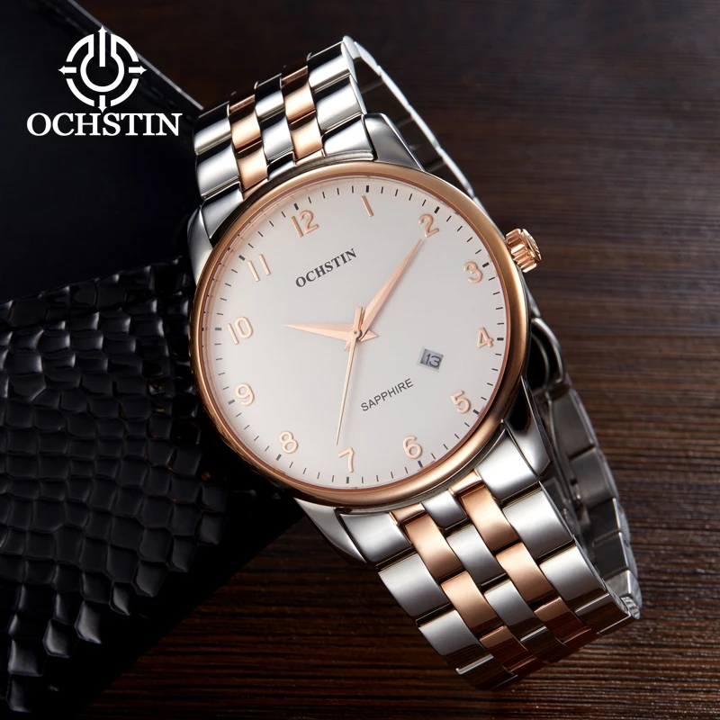 

OCHSTIN2024 New Men's Gentle Series Sporty Trend Imported Multi functional Quartz Movement Watch Men's Quartz Watch