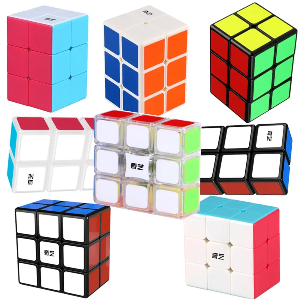 

IQ-Cubes QiYi 1x2 / 1x3 / 2x2 / 2x3 Cube High Speed Cube Puzzle Magic Professional Learning Educational Cubos Magicos Kid Toys