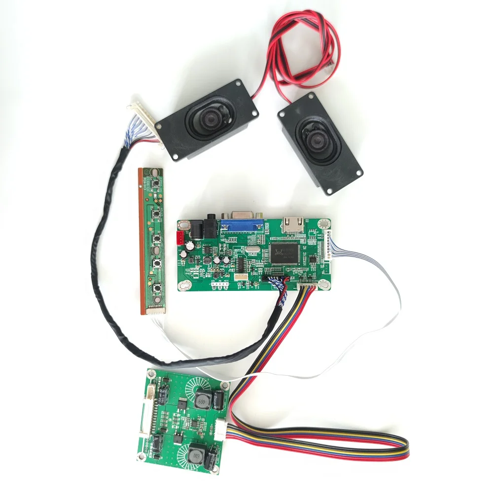 EDP Controller Board kit for 27" LM270WQ1-SDC1 2560x1440 30pin cable LED panel HDMI-compatible Audio VGA speaker screen
EDP Controller Board kit for 27" LM270WQ1-SDC1 2560x1440 30pin cable LED panel HDMI-compatible Audio VGA speaker screen