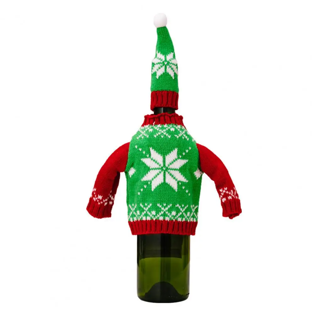 Reusable Wine Bottle Cover Christmas Party Supplies Festive Wine Bottle Cover Champagne Holder with Elk Snowflake Print Festive
Reusable Wine Bottle Cover Christmas Party Supplies Festive Wine Bottle Cover Champagne Holder with Elk Snowflake Print Festive