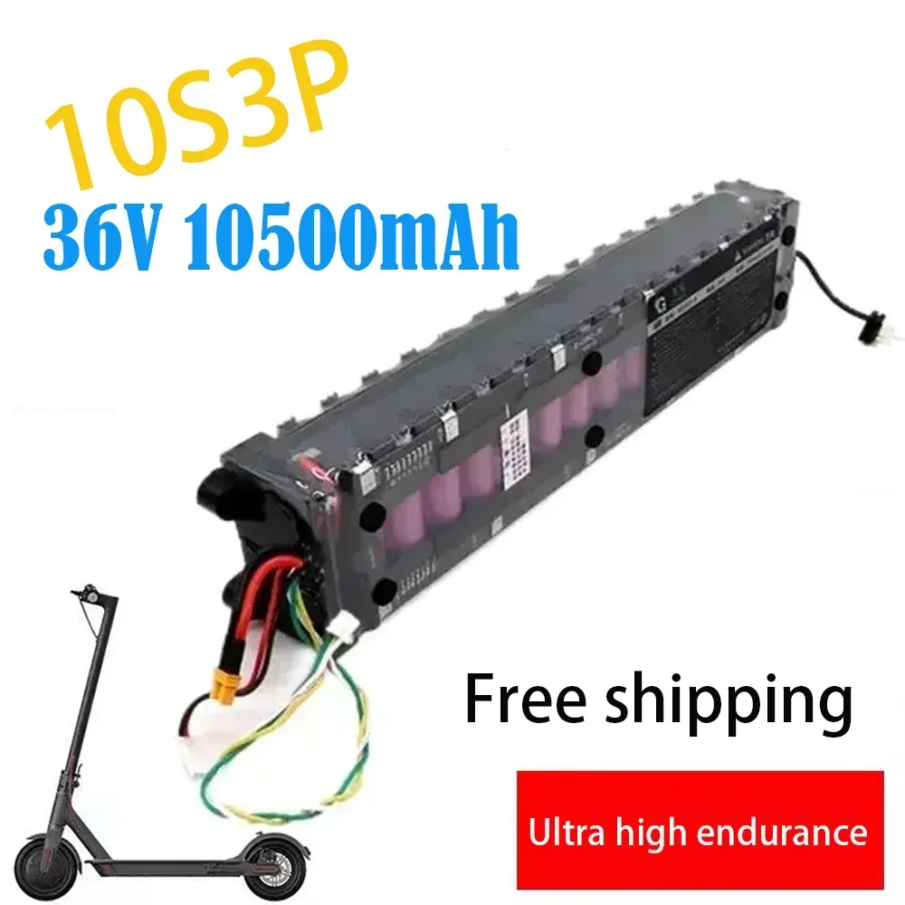 New 36V 10500mAh battery For Xiaomi M365 M356 Pro Special battery pack 36V Li-ion battery 42V 10500mAh
New 36V 10500mAh battery For Xiaomi M365 M356 Pro Special battery pack 36V Li-ion battery 42V 10500mAh