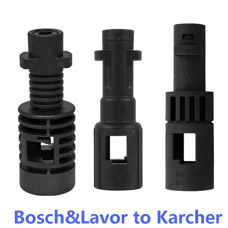 

High-pressure Washer Adapter Connector for Bosch(Old)Lavor Stewins Vax Lance to Karcher For Car Cleaning Machine Spray Gun