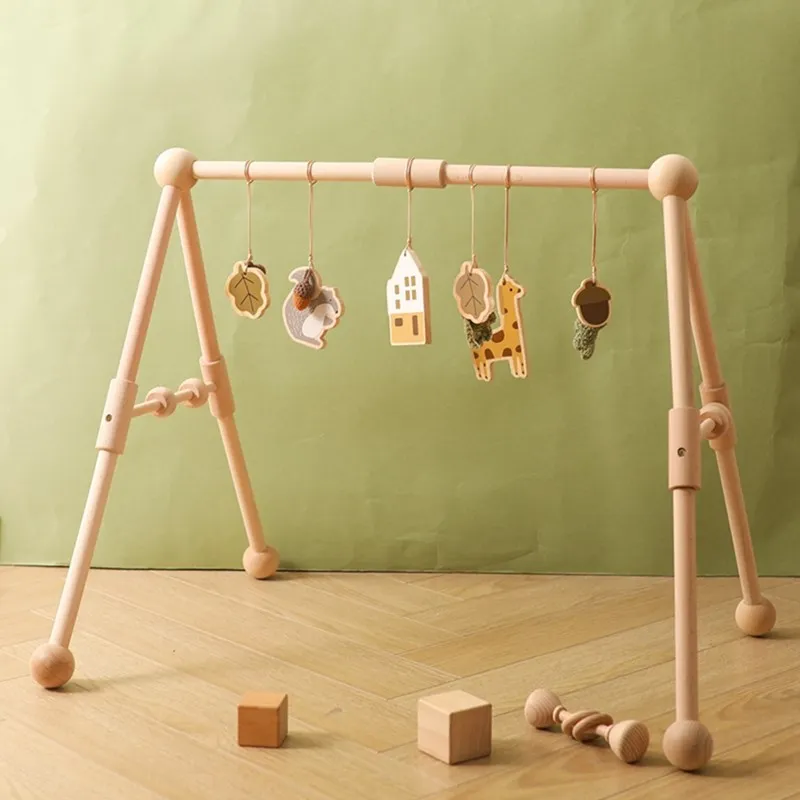 Wooden Baby Gym Pendant Toys - Sensory Mobile Set 8 Scddc0b6a4b9547c1a47c80f51b8d5c74Z