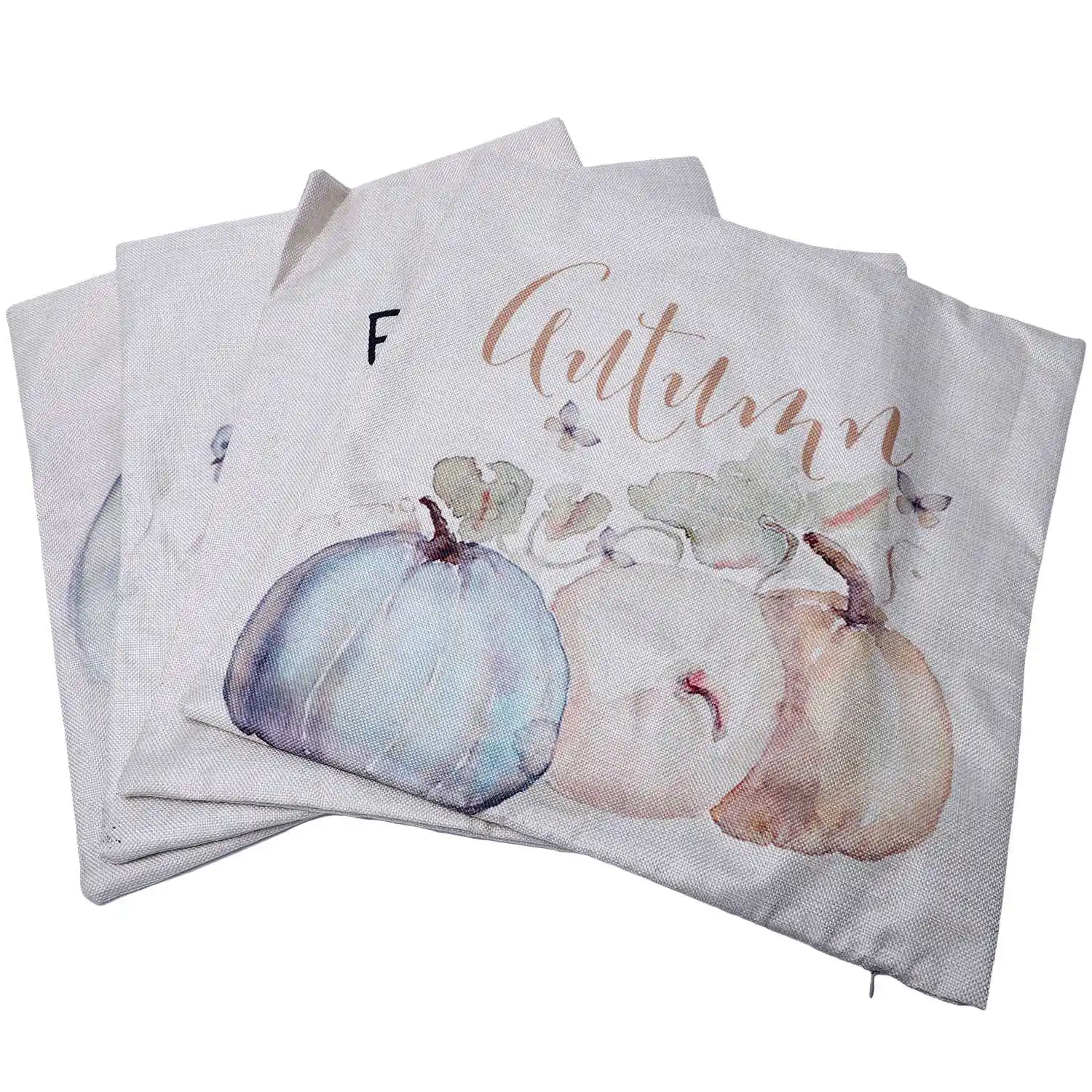 Fall Pumpkin Harvest Decorative Throw Pillow Cases Autumn Thanksgiving Pillow Covers Square 18x18 inch, Halloween Cotton Linen V
Fall Pumpkin Harvest Decorative Throw Pillow Cases Autumn Thanksgiving Pillow Covers Square 18x18 inch, Halloween Cotton Linen V