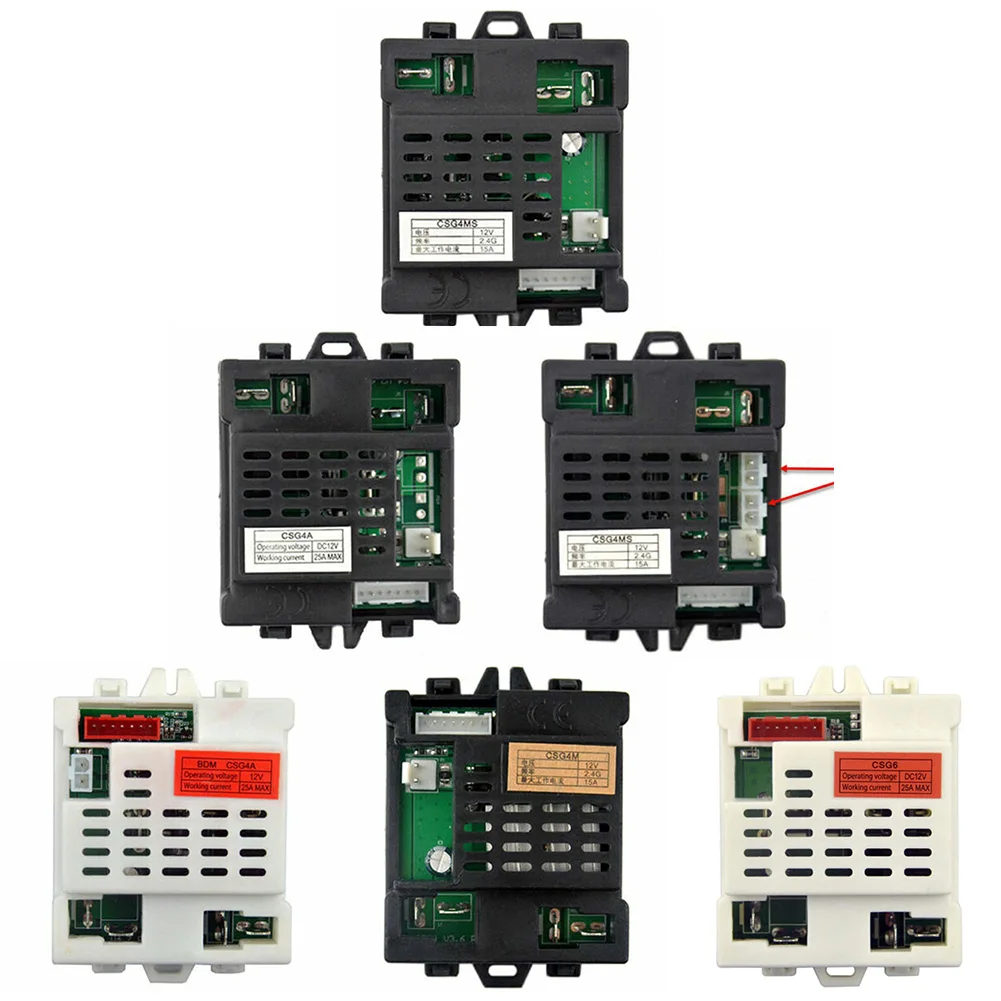 Children's Electric Vehicle Receiver CSG4A CSG6 CSG4M 12V CSG4A 12V Receiver 2.4GHz RC Electric Motors Controller
Children's Electric Vehicle Receiver CSG4A CSG6 CSG4M 12V CSG4A 12V Receiver 2.4GHz RC Electric Motors Controller
