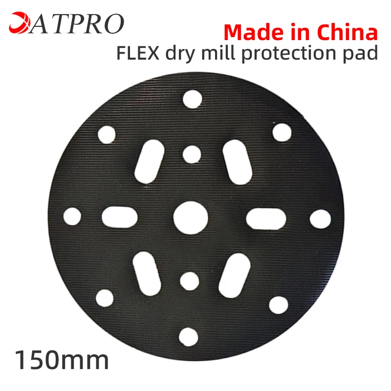 FLEX Sander Made In China Short Hook Protective Pad 6 Inches 17 Holes 150MM Sandpaper Protective Pad Flocking Soft Pad
FLEX Sander Made In China Short Hook Protective Pad 6 Inches 17 Holes 150MM Sandpaper Protective Pad Flocking Soft Pad