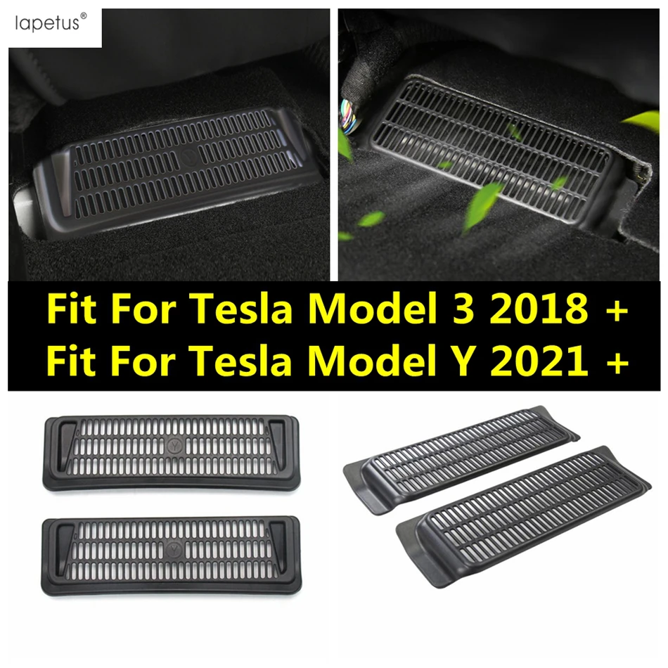 Seat Under Floor AC Air Vent Anti-blocking Duct Dust Cover Protect Accessories For Tesla Model 3 2018-2021 / Model Y 2021 - 2024
Seat Under Floor AC Air Vent Anti-blocking Duct Dust Cover Protect Accessories For Tesla Model 3 2018-2021 / Model Y 2021 - 2024