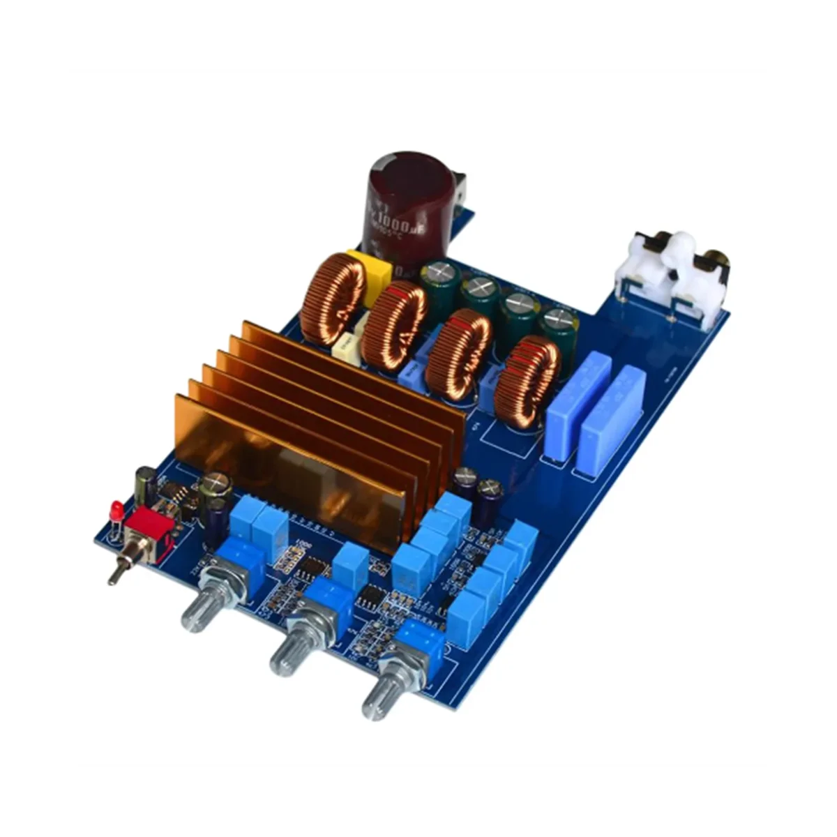 TPA3255 High Power Amplifier Class D HIFI 2.1 Digital Audio AMP Board Amplificador 300W+150W+150W for Home Theater
TPA3255 High Power Amplifier Class D HIFI 2.1 Digital Audio AMP Board Amplificador 300W+150W+150W for Home Theater