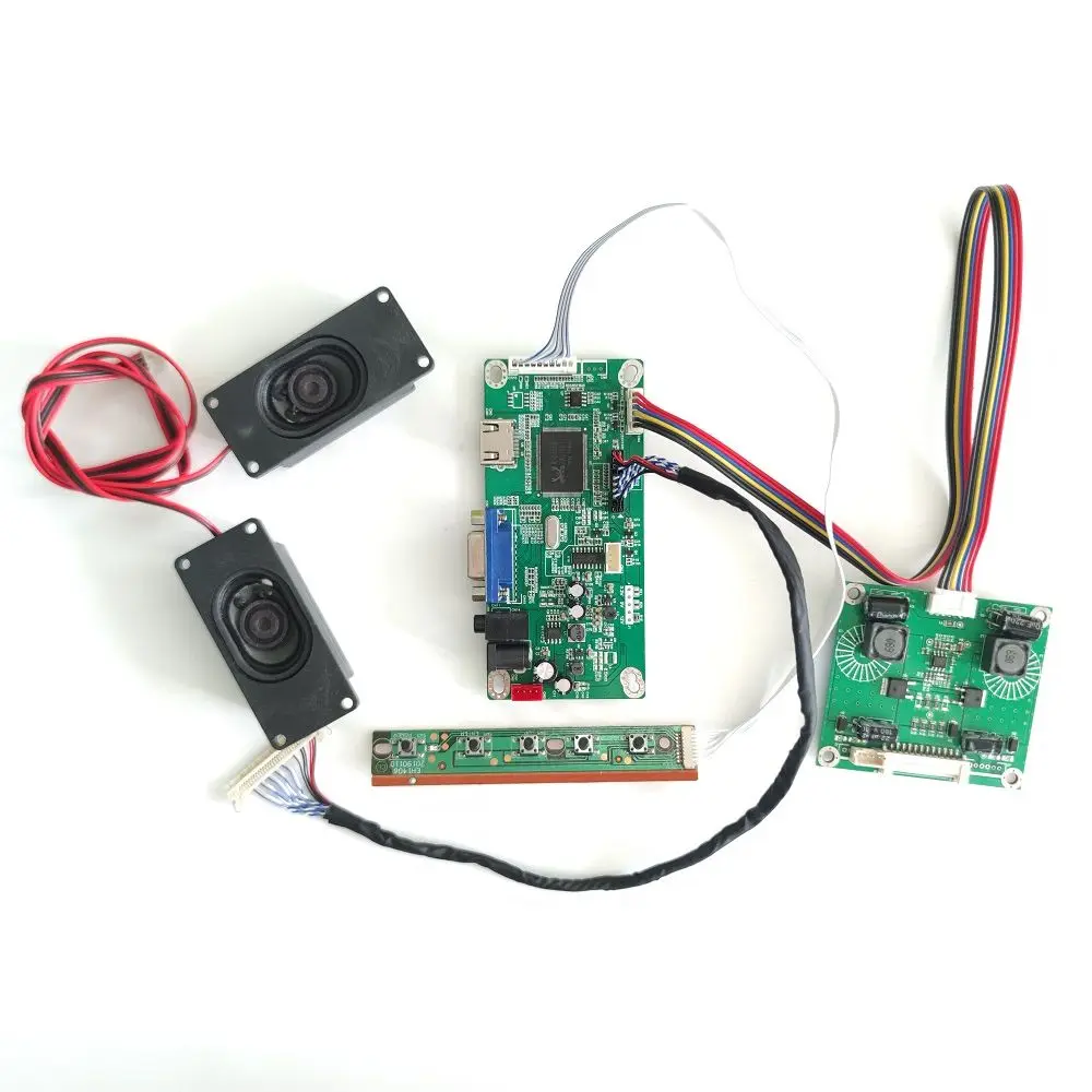 Kit for LM270WQ1 (SD)(A2) 27" 2560*1440 30pin cable EDP Controller Board HDMI-compatible Audio VGA speaker LED panel screen
Kit for LM270WQ1 (SD)(A2) 27" 2560*1440 30pin cable EDP Controller Board HDMI-compatible Audio VGA speaker LED panel screen