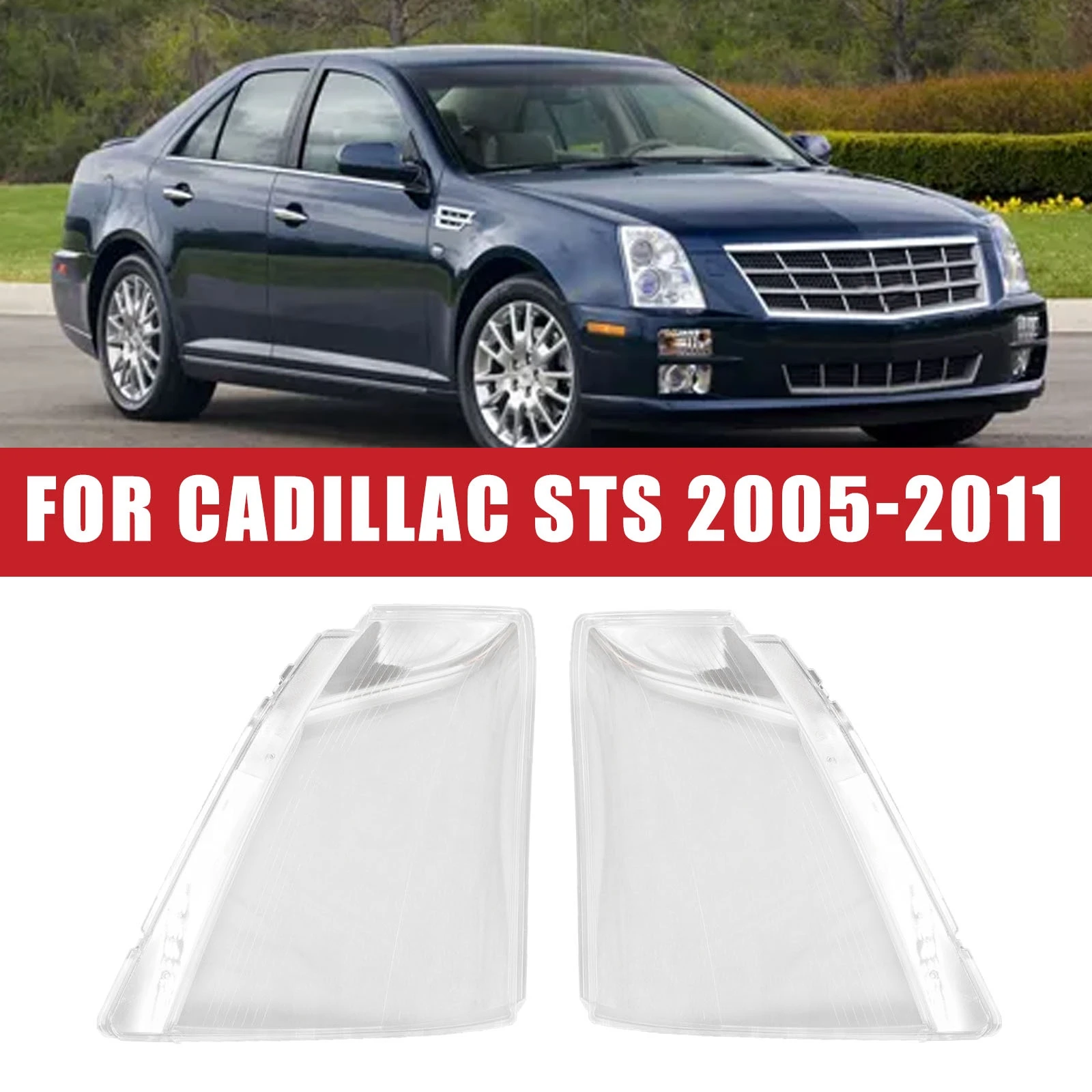 1 Set Headlamp Headlight Cover For Cadillac STS 2005-2011 Lens Headlamp Shell Replace Original Lampshade Plexiglass Auto Parts
1 Set Headlamp Headlight Cover For Cadillac STS 2005-2011 Lens Headlamp Shell Replace Original Lampshade Plexiglass Auto Parts