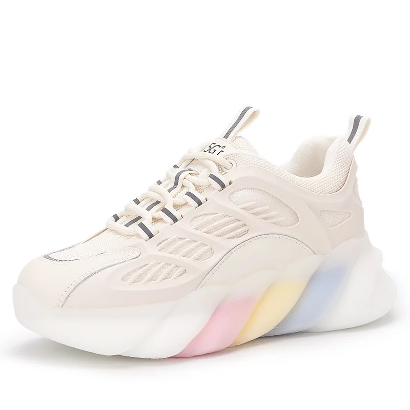 Candy Color Soles Ladies Running Shoes New Platform Women's Sneakers Spring Autumn Fashion Casual Shoes White Female Flat Shoes
Candy Color Soles Ladies Running Shoes New Platform Women's Sneakers Spring Autumn Fashion Casual Shoes White Female Flat Shoes