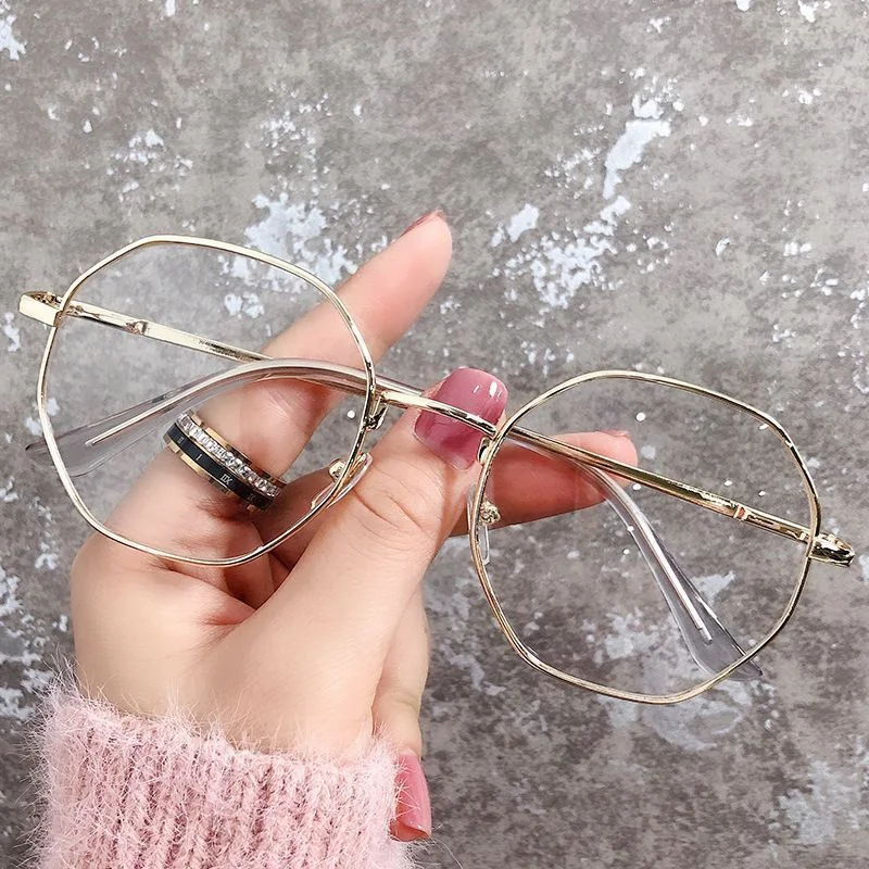 Seemfly Personality Polygon Myopia Glasses Fashion Anti-blue Light Glasses Simple Style Myopia Eyewear With Diopter 0 to -6.0
Seemfly Personality Polygon Myopia Glasses Fashion Anti-blue Light Glasses Simple Style Myopia Eyewear With Diopter 0 to -6.0