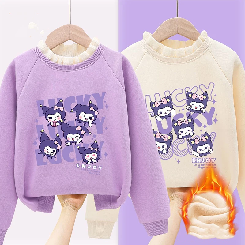 Cinnamoroll Sweatshirt My Melody Sanrio Kawaii Kids Long Sleeve T-Shirt Clothing Cute Cartoon Kuromi Round Neck Hoodie Toys Girl
Cinnamoroll Sweatshirt My Melody Sanrio Kawaii Kids Long Sleeve T-Shirt Clothing Cute Cartoon Kuromi Round Neck Hoodie Toys Girl