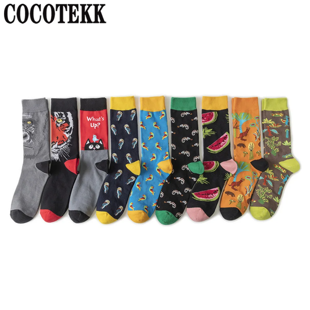 Носки мужские/женские хлопковые, оригинальные модные смешные повседневные универсальные с мультяшным принтом животных, большие размеры
Носки мужские/женские хлопковые, оригинальные модные смешные повседневные универсальные с мультяшным принтом животных, большие размеры