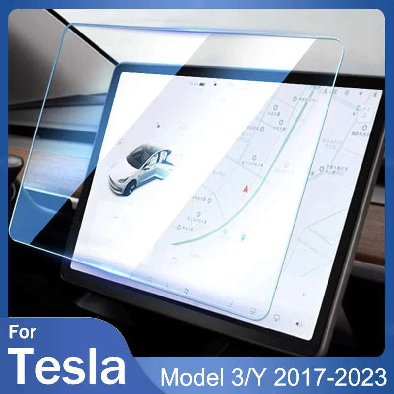 

Защитное стекло Tesla для сенсорного экрана навигатора Tesla Model 3 Y аксессуары для центральной консоли Защитная пленка для дисплея