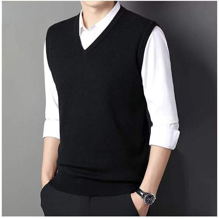 2023 Brand New Arrival Sweater Men Vest Casual Fashion Sleeveless Clothes V-Neck Solid Color Slim Knitted Sweater Vest G45
2023 Brand New Arrival Sweater Men Vest Casual Fashion Sleeveless Clothes V-Neck Solid Color Slim Knitted Sweater Vest G45