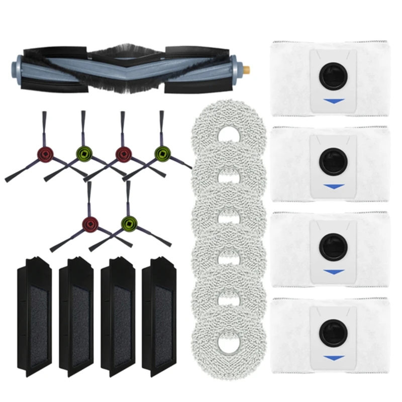 Запчасти для пылесоса Ecovacs Deebot X1S PRO Omni Turbo, основная боковая щетка, фильтр НЕРА, тряпичная швабра, мешок для пыли
Запчасти для пылесоса Ecovacs Deebot X1S PRO Omni Turbo, основная боковая щетка, фильтр НЕРА, тряпичная швабра, мешок для пыли