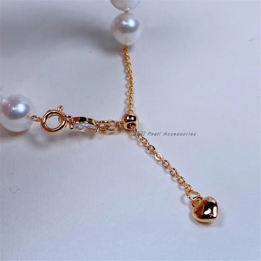 DIY Pearl Jewelry Accessories, Necklaces, Bracelets, Sweater Chains, Pull-and-adjust Extension Buckles, Copper Plated 18K Gold
DIY Pearl Jewelry Accessories, Necklaces, Bracelets, Sweater Chains, Pull-and-adjust Extension Buckles, Copper Plated 18K Gold