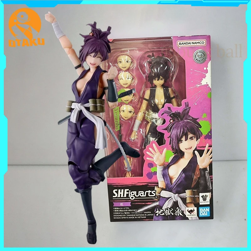 

Bandai 16Cm Yuzuriha S.H.Figuarts 1/12 Original Namco Action Figure Anime Hell's Paradise Set Model Kit Collection Toys Gift