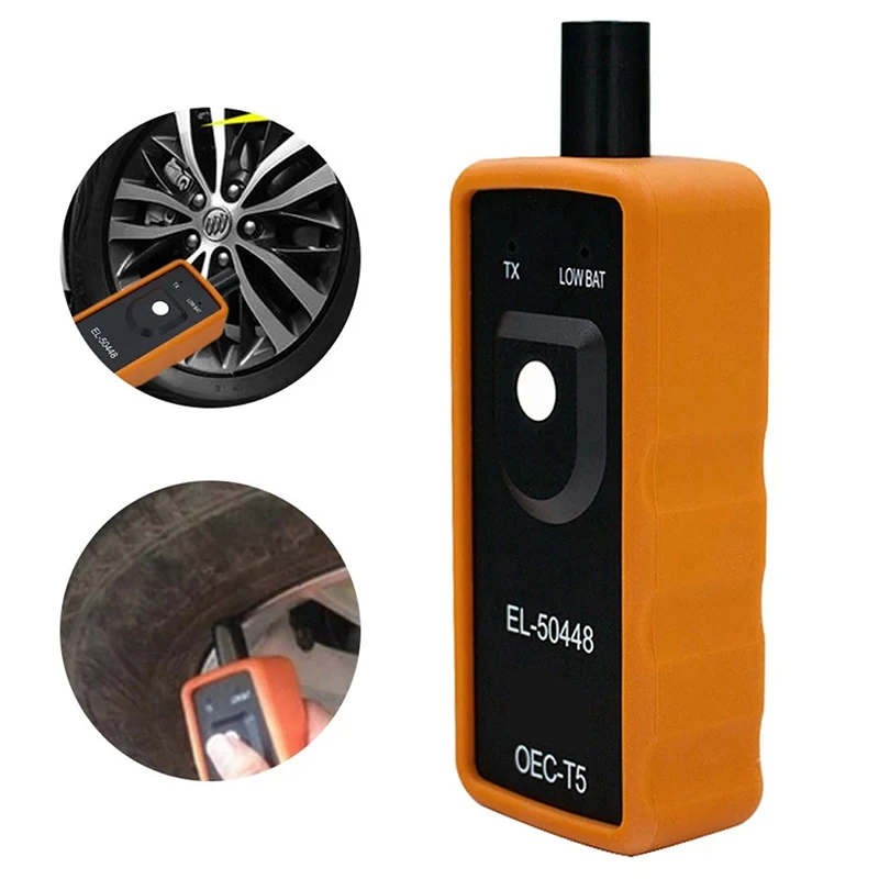 Universal EL-50448 TPMS Activation Reset Tool OEC-T5 for Vehicles Equipped with A 315 or 433 MHz Tire Pressure Monit
Universal EL-50448 TPMS Activation Reset Tool OEC-T5 for Vehicles Equipped with A 315 or 433 MHz Tire Pressure Monit