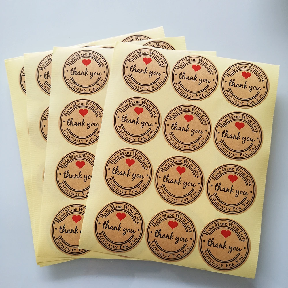 140pcs 38mm HAND MADE WITH LOVE ESPECIALY THANK YOU Kraft Paper Packing Decoration Sticker Bakery Bags Boxes Sealing Label
140pcs 38mm HAND MADE WITH LOVE ESPECIALY THANK YOU Kraft Paper Packing Decoration Sticker Bakery Bags Boxes Sealing Label