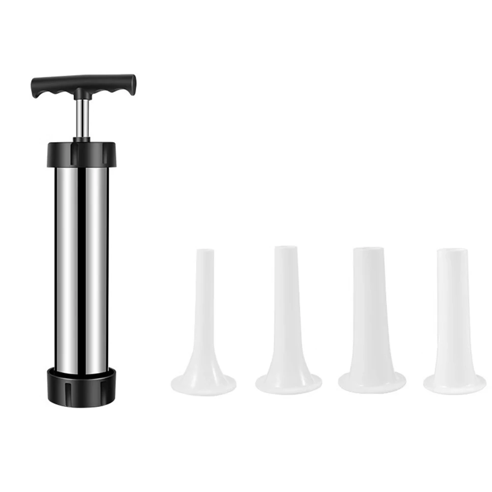 Durable Maker Syringe Manual Sausage Stuffer Thickened Pipe Opening Upgrade Model Easy To Disassemble And Clean
Durable Maker Syringe Manual Sausage Stuffer Thickened Pipe Opening Upgrade Model Easy To Disassemble And Clean