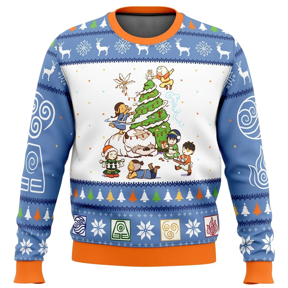Ugly Christmas Sweater Gift Santa Claus Pullover Men's 3D Sweatshirt and Autumn/Winter Fleece Top 2023 Novelty
Ugly Christmas Sweater Gift Santa Claus Pullover Men's 3D Sweatshirt and Autumn/Winter Fleece Top 2023 Novelty