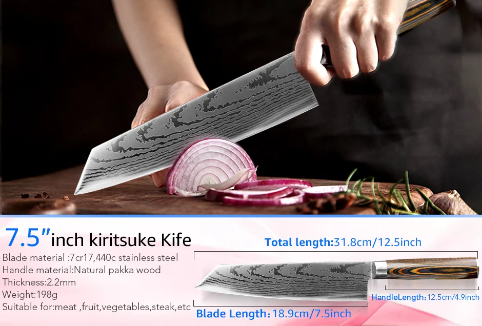 Carbon Stainless Steel Kitchen Knife