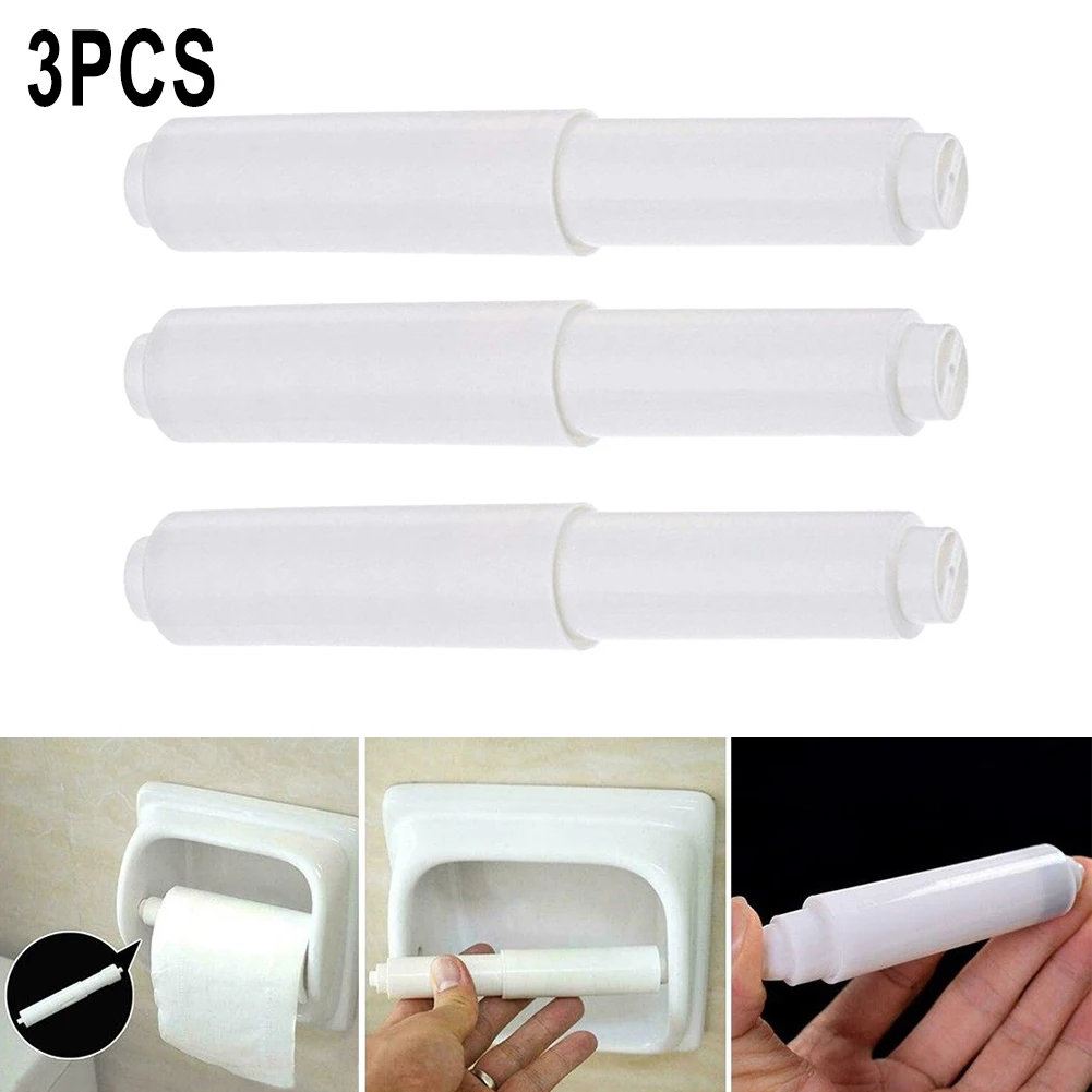 3Pcs White Plastic Replacement Toilet Paper Roll Holder Roller Spindle Insert-Spring Bathroom Accessories
3Pcs White Plastic Replacement Toilet Paper Roll Holder Roller Spindle Insert-Spring Bathroom Accessories