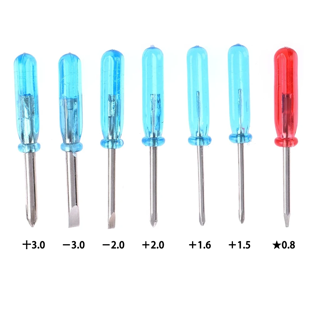 

7Pcs Set Mini Screwdrivers Star/Slotted/Cross Screwdriver For Disassemble / Repair Toys And Small Items Small Hand Tools