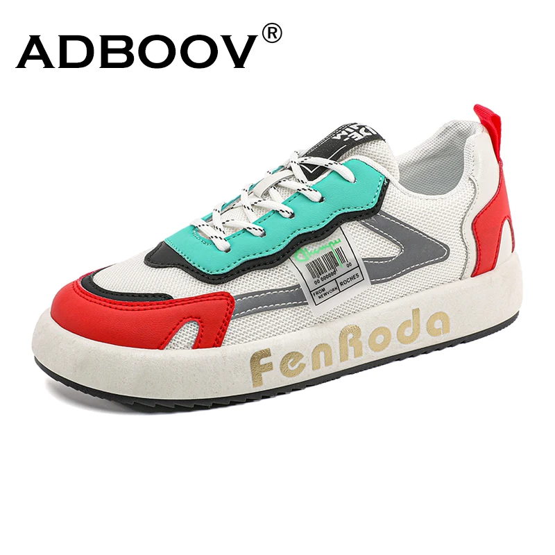 ADBOOV Womens Skateboard Shoes Colorful Matching Design Patchwork Fabric Breathable Woman Casual Sneakers Shoes
ADBOOV Womens Skateboard Shoes Colorful Matching Design Patchwork Fabric Breathable Woman Casual Sneakers Shoes