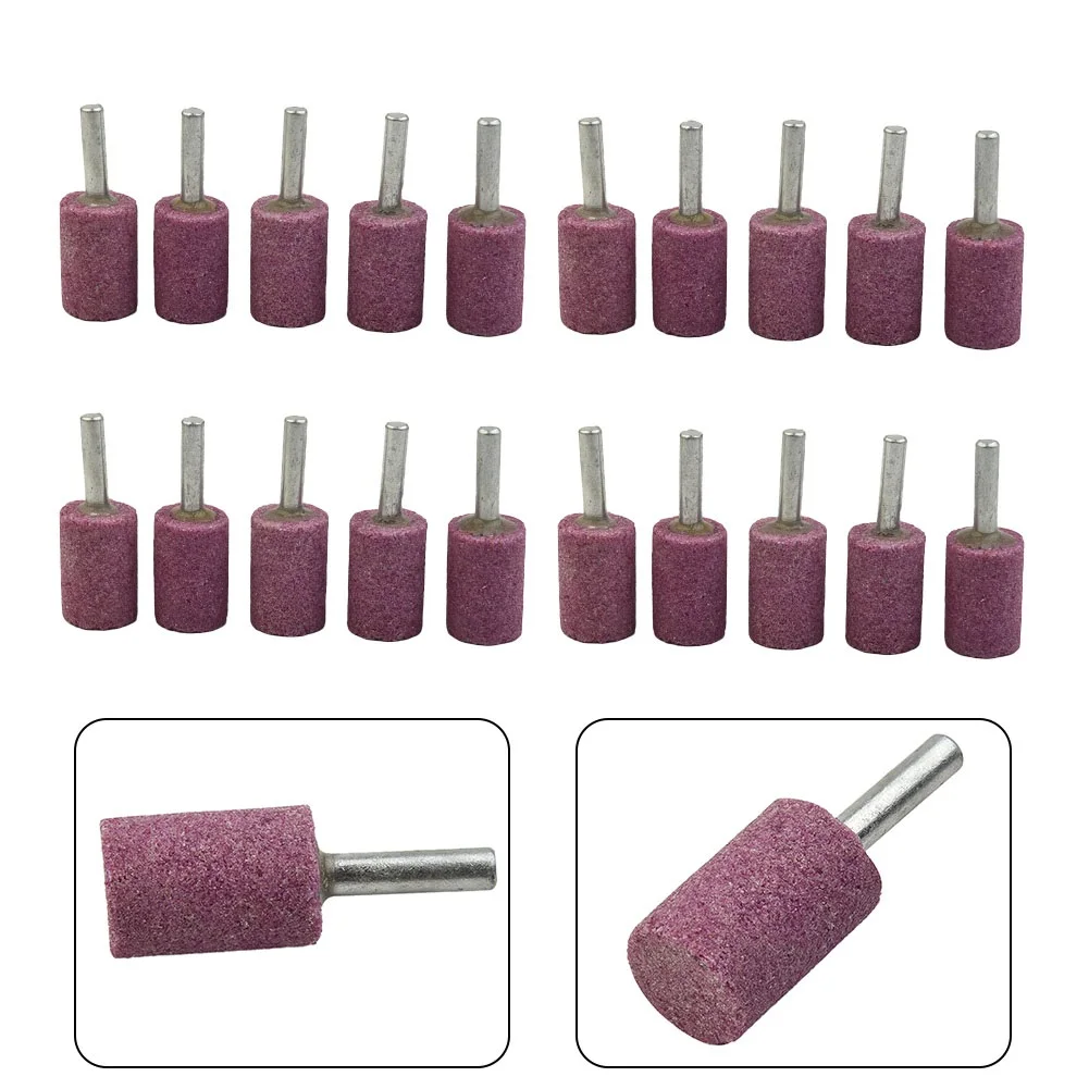 20pcs 6mm Shank Abrasive Mounted Stone Cylinder 25mm Diameter For Rotary Tool Grinding Jade Wood Metal Power Tools
20pcs 6mm Shank Abrasive Mounted Stone Cylinder 25mm Diameter For Rotary Tool Grinding Jade Wood Metal Power Tools