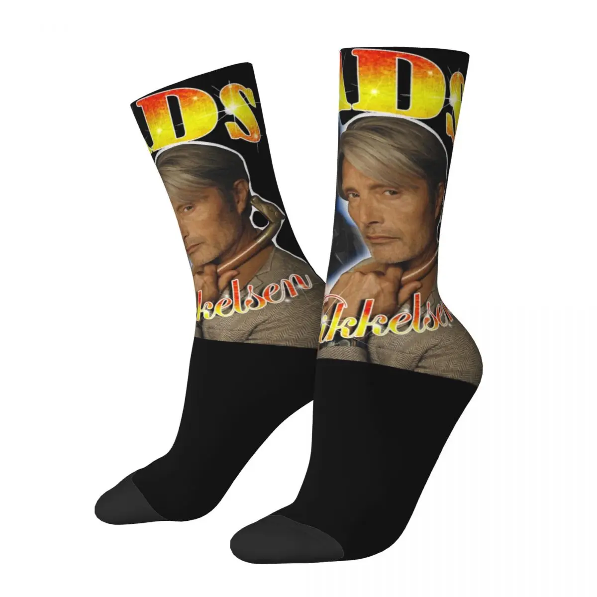 Female Vintage Mads Mikkelsen Bootleg Socks Cotton Fashion Actor Socks Harajuku Merch Middle TubeSocks Little Small Gifts
Female Vintage Mads Mikkelsen Bootleg Socks Cotton Fashion Actor Socks Harajuku Merch Middle TubeSocks Little Small Gifts