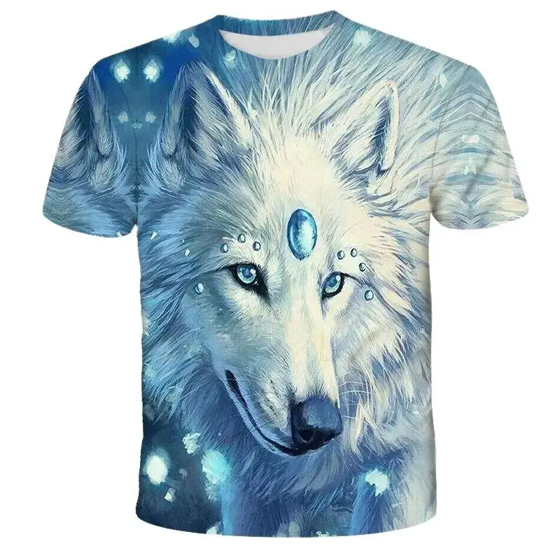 Summer Tide Funny Wolf Picture Men T-Shirts Casual 3D Print Tees Hip Hop Personality Round Neck Short Sleeve Tendency Tops
Summer Tide Funny Wolf Picture Men T-Shirts Casual 3D Print Tees Hip Hop Personality Round Neck Short Sleeve Tendency Tops