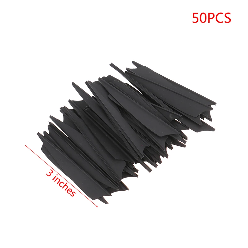 50PCS Hunting Archery 3inch Archery Feathers Cut Fletching Rubber Vane Arrow DIY Archery Accessories
50PCS Hunting Archery 3inch Archery Feathers Cut Fletching Rubber Vane Arrow DIY Archery Accessories