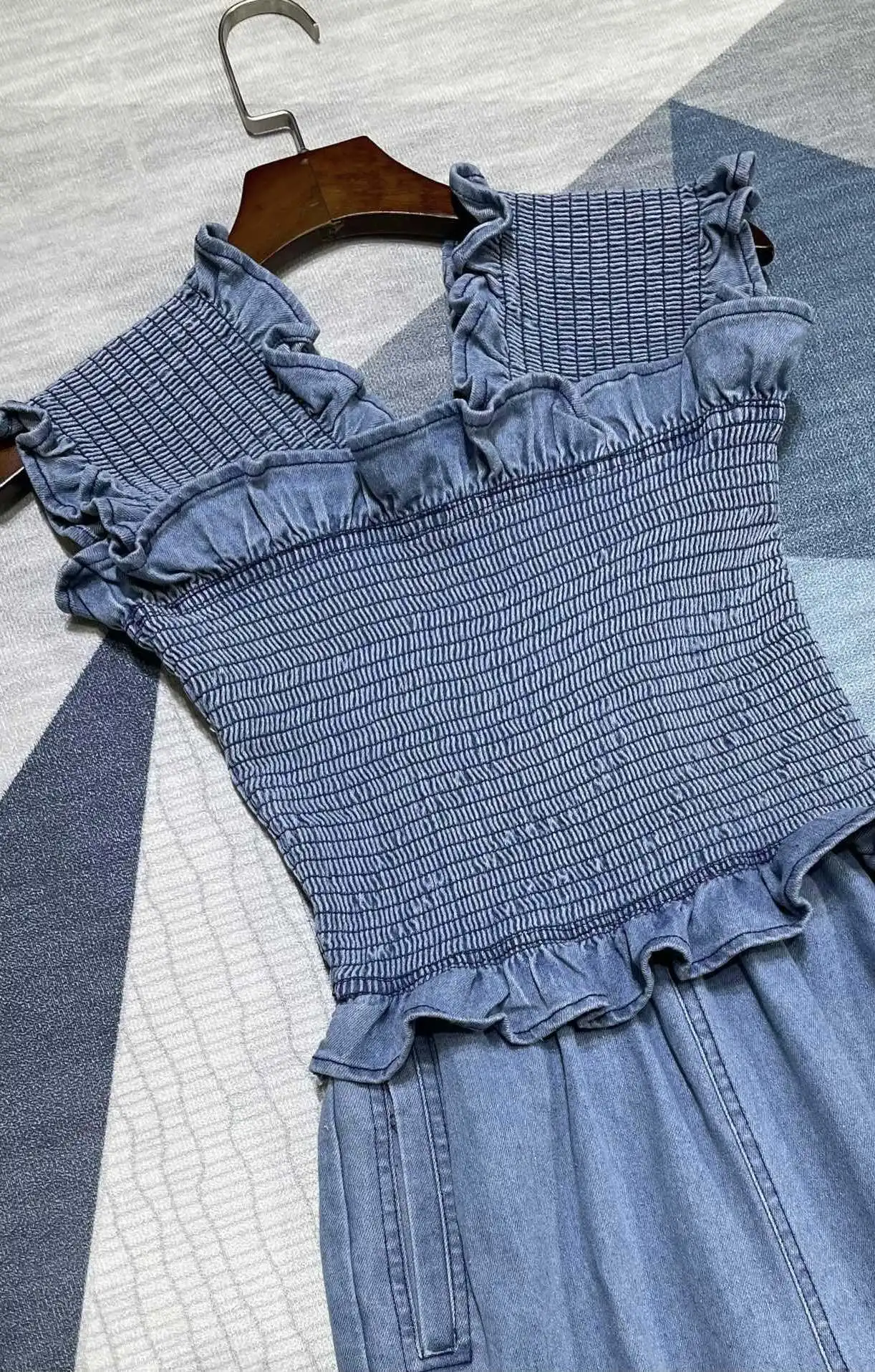 2023 Spring/Summer Fashion New Women's Clothing Tree Fungus-like Lacework Stitching Jumpsuit 0801
2023 Spring/Summer Fashion New Women's Clothing Tree Fungus-like Lacework Stitching Jumpsuit 0801