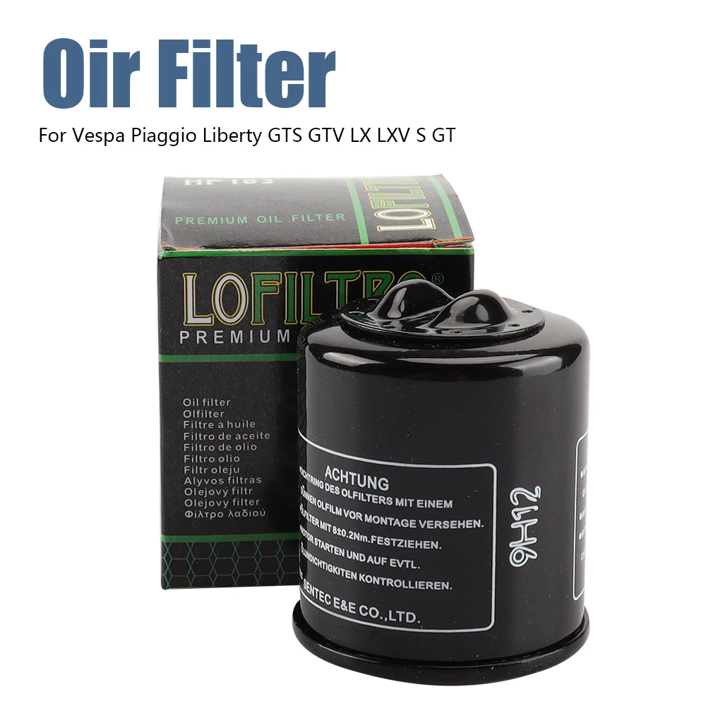 

For Vespa Piaggio Liberty GTS GTV LX LXV S GT 125 150 200 250 300 350 Vespa X7 X8 X9 Motorcycle Ail Filter & Oil Filters