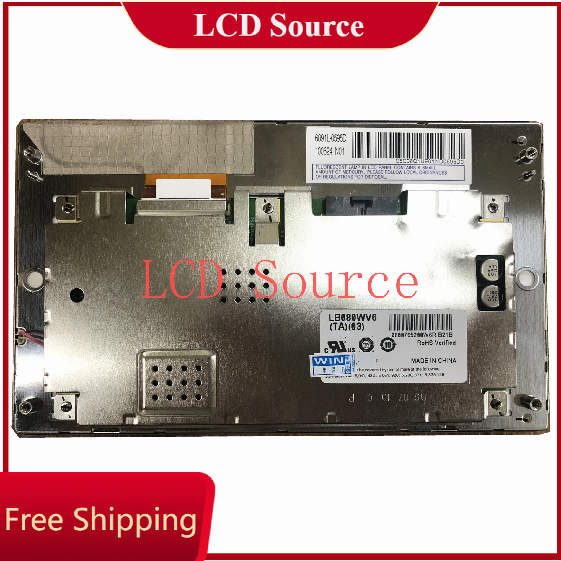 LB080WV6 (TA)(03) 8,0 "800*480 для автомобильных автозапчастей, панель ЖК-дисплея
LB080WV6 (TA)(03) 8,0 "800*480 для автомобильных автозапчастей, панель ЖК-дисплея