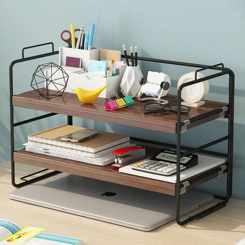 2-Layers Desktop Bookshelf Desk Organizer Book Magazine Stand Shelf Rack Bookcase Stationery Storage Holder office Accessories
2-Layers Desktop Bookshelf Desk Organizer Book Magazine Stand Shelf Rack Bookcase Stationery Storage Holder office Accessories