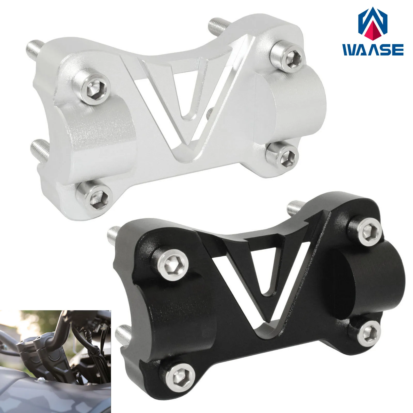 Waase для Honda CB500X CB500F CB 500 X PC58 PC59 2019 2020 2021 1-2022 "адаптер для руля увеличивается на 20 мм
Waase для Honda CB500X CB500F CB 500 X PC58 PC59 2019 2020 2021 1-2022 "адаптер для руля увеличивается на 20 мм