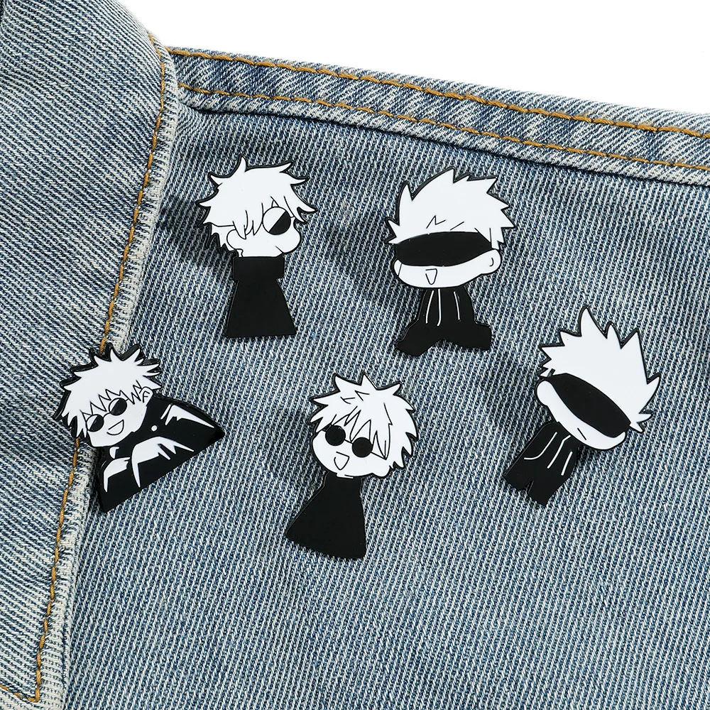 Jujutsu Kaisen Cartoon Animation Metal Badge Brooch Commemorative Decorative Alloy Christmas Badge Children Gift Toy Satoru Gojo
Jujutsu Kaisen Cartoon Animation Metal Badge Brooch Commemorative Decorative Alloy Christmas Badge Children Gift Toy Satoru Gojo