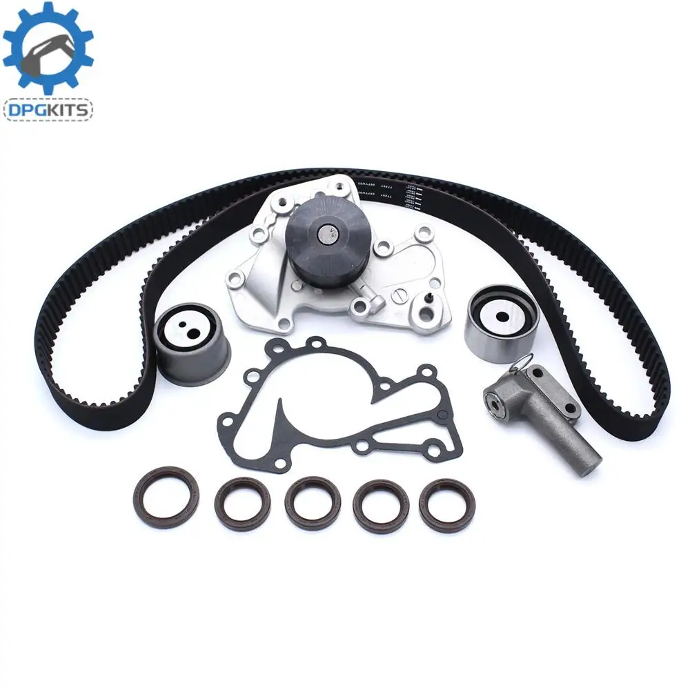 

1set Timing Belt Water Pump Kit For 1999-2010 Kia Sportage Hyundai Tucson Tiburon Santa Fe Optima Replacement Parts