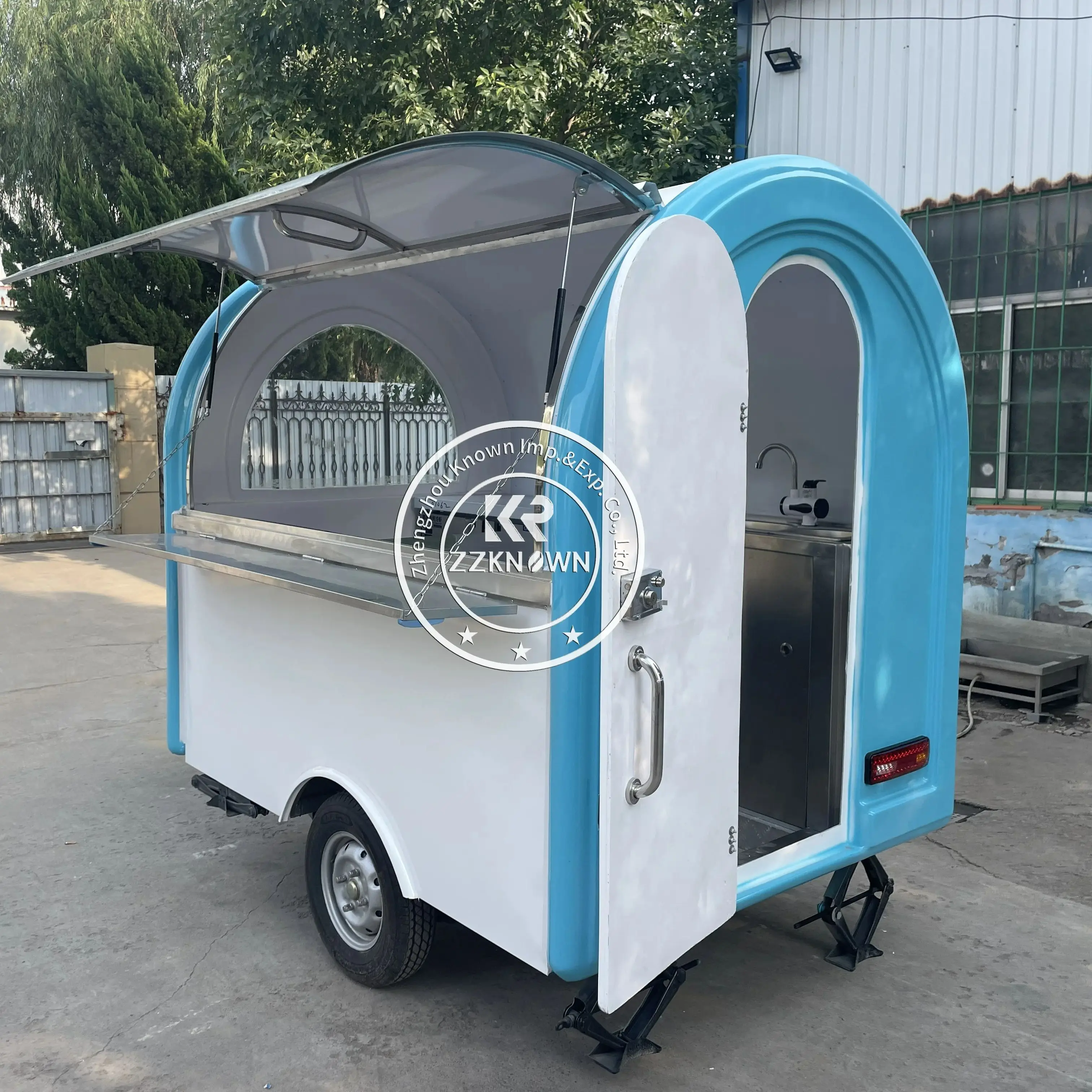 DOT 2.2m Street Mobile Fast Food Kiosk Catering Trailer Crepe Concession Vintage Hot Dog Cart Coffee Vending Truck for Sale
DOT 2.2m Street Mobile Fast Food Kiosk Catering Trailer Crepe Concession Vintage Hot Dog Cart Coffee Vending Truck for Sale