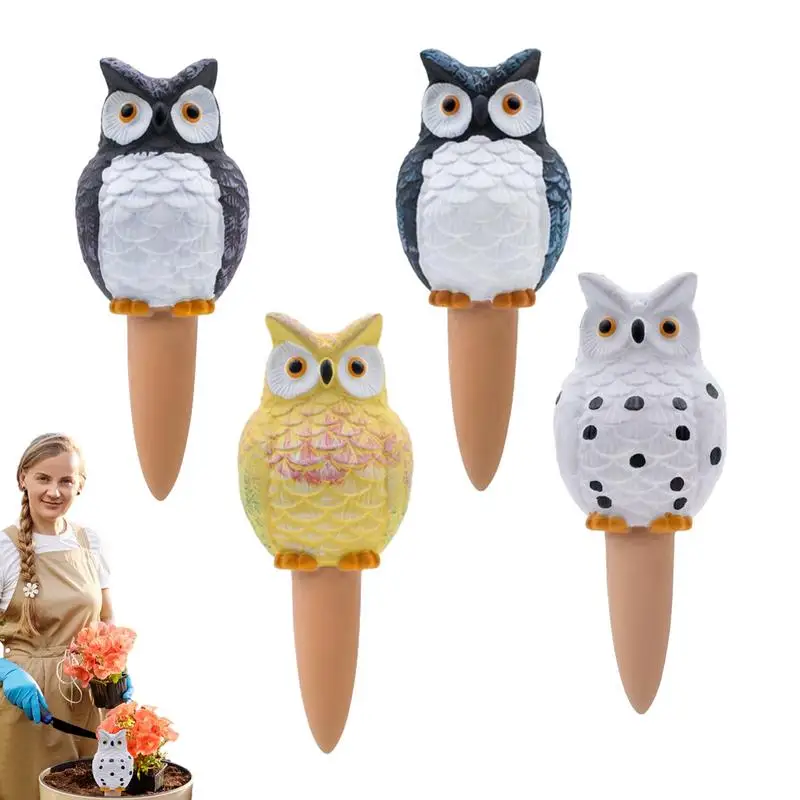 Clay Watering Spikes 4PCS Clay Owl Automatic Watering Stakes Portable Watering Stakes For Vegetables Succulents Cute Watering
Clay Watering Spikes 4PCS Clay Owl Automatic Watering Stakes Portable Watering Stakes For Vegetables Succulents Cute Watering