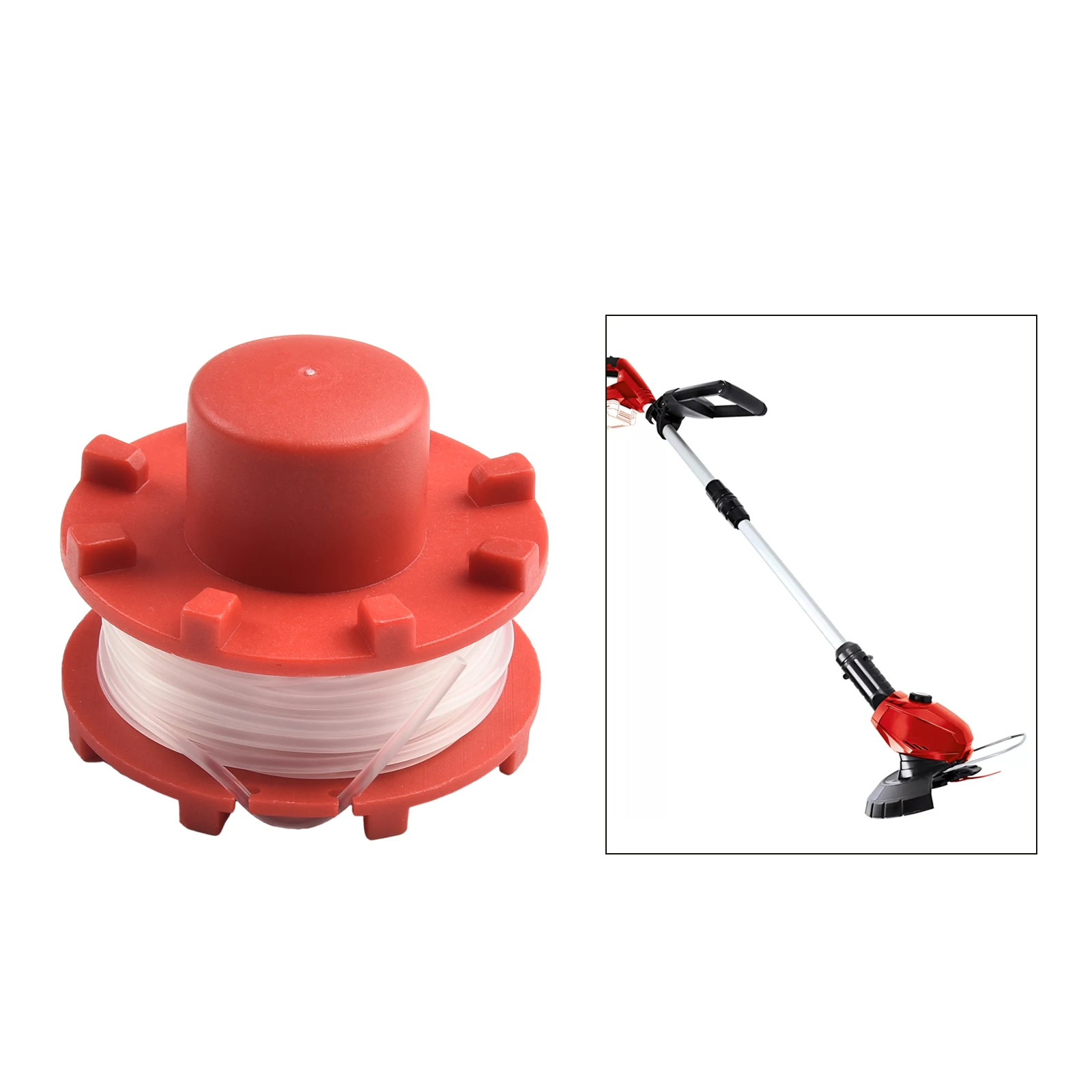 1pcs Grass Trimmer Replacement Line Spool For Einhell GE-CT 36/30 Li E SOLO,AGILLO 36/255 BL,AGILLO 18/200 String Trimmer Parts
1pcs Grass Trimmer Replacement Line Spool For Einhell GE-CT 36/30 Li E SOLO,AGILLO 36/255 BL,AGILLO 18/200 String Trimmer Parts