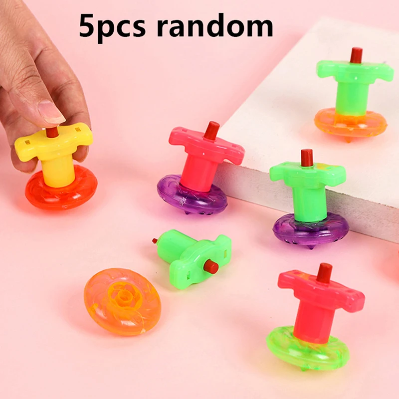 5PCS Creative Nostalgia Children Classic Toys Flash Tops Toy Colorful Ejection Gyroscope Student Gifts
5PCS Creative Nostalgia Children Classic Toys Flash Tops Toy Colorful Ejection Gyroscope Student Gifts