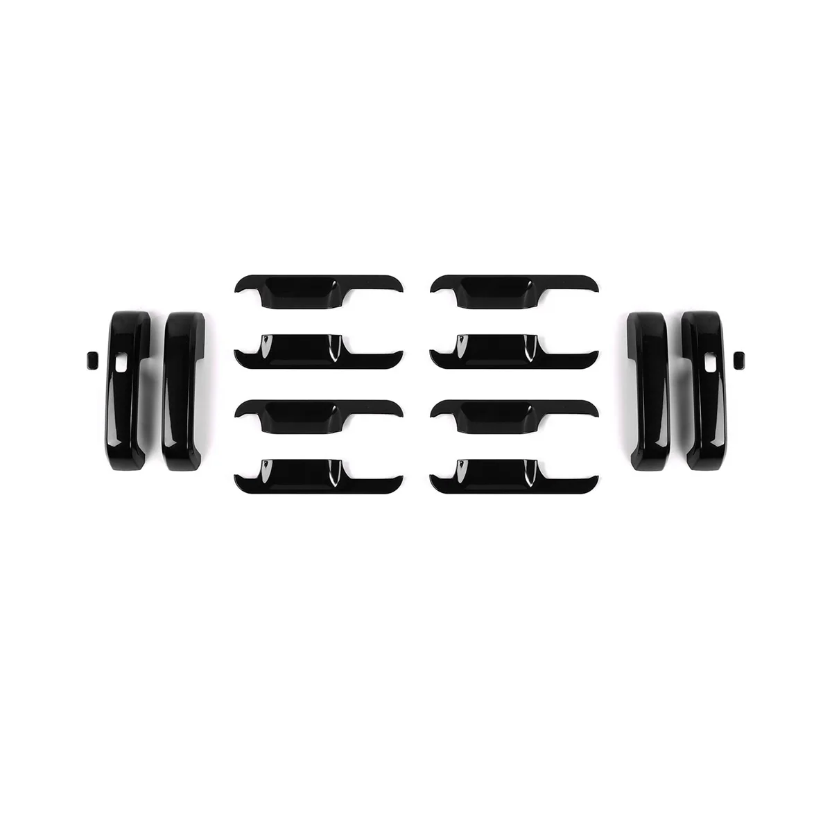 For Ford F150 2015-2020 Door Handles Covers + Door Bowl Protector Covers Trim Accessories - ABS Black
For Ford F150 2015-2020 Door Handles Covers + Door Bowl Protector Covers Trim Accessories - ABS Black