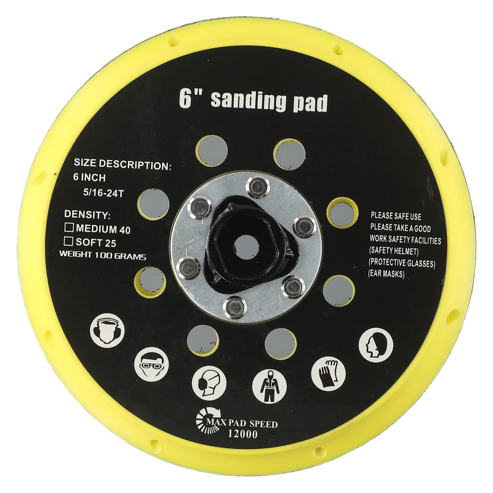 6 Inch 17 Holes Sander Backing Pad Compatible With RO1 For Festool BO6030 BO6040 Sanding Disc Polishing Pad For Orbital Sander
6 Inch 17 Holes Sander Backing Pad Compatible With RO1 For Festool BO6030 BO6040 Sanding Disc Polishing Pad For Orbital Sander