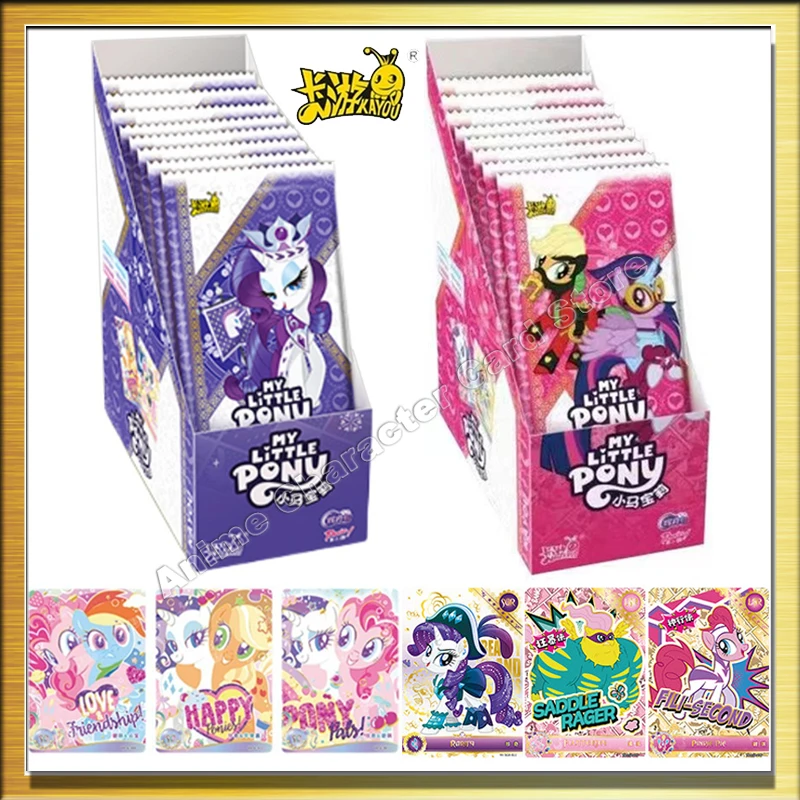 

Original KAYOU My Little Pony Cards 3th Friendship Eternal Cartoon Rare AR SGR SR SC Collection Card For Kids Gifts